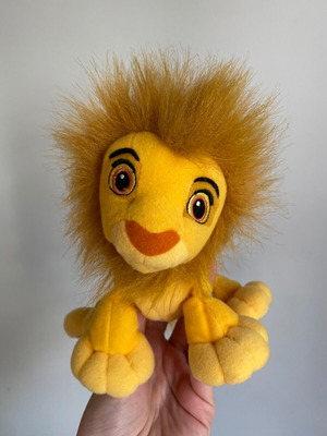Disney Simba The Lion King μικρό λούτρινο μεταχειρισμένο 2003 Hasbro