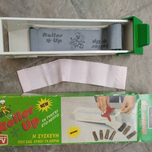 Vintage Roller Up kitchen device new, for dolmades and spring rolls