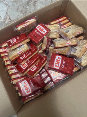 Elite rusks in individual packaging, about 210 pieces