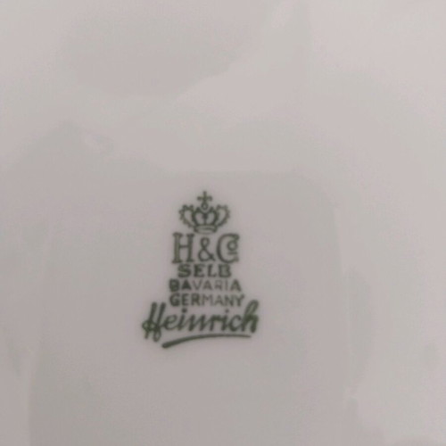 Heinrich Bavaria vintage set of 18 serving plates