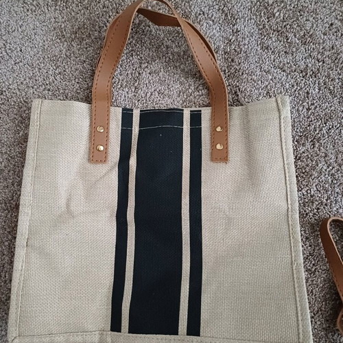 Handbag new, beige