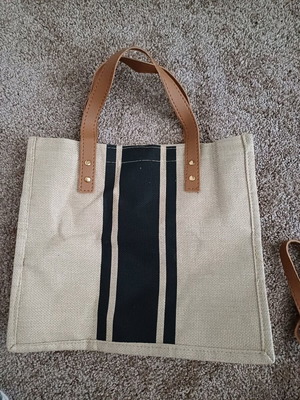 Handbag new, beige