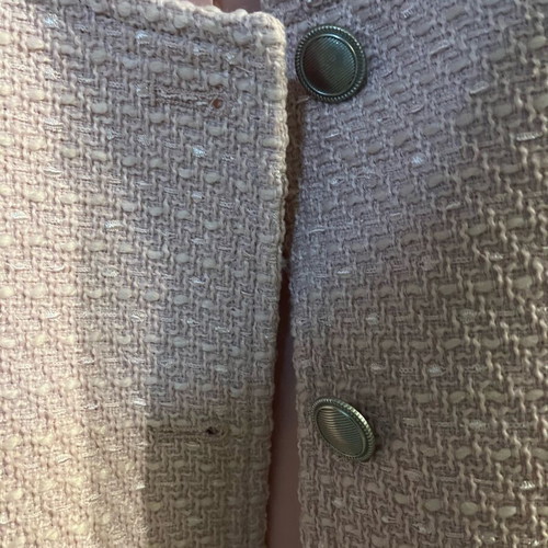 Eoz pastel tweed jacket Sinsay like new, pink
