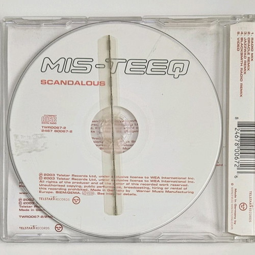 Miss Teeq Scandalous Maxi Single like new