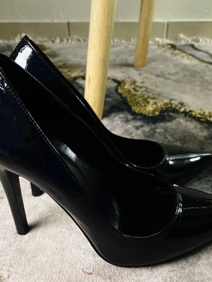 Γόβες Mairiboo for Envy μαύρες, τακούνι 11cm, σαν καινούργιες