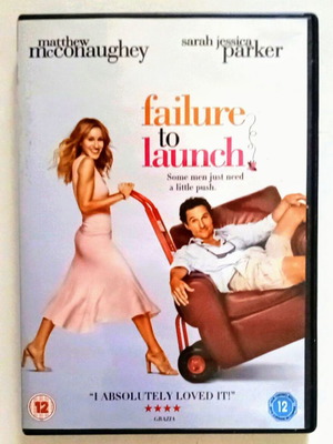 DVD Failure to Launch σαν καινούργιο, αγγλικοί υπότιτλοι, κωμωδία αισθηματική