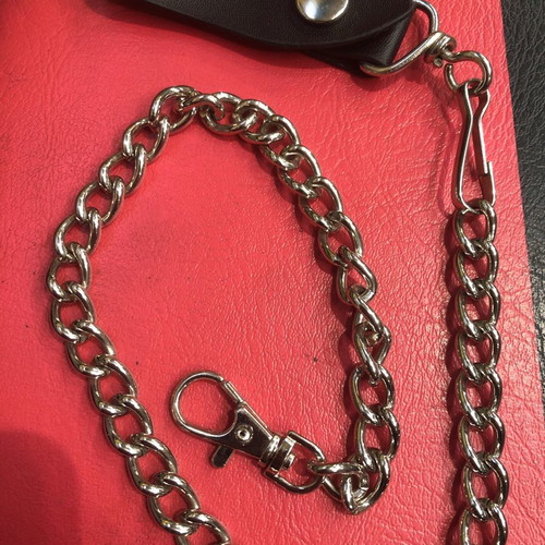 Easy Rider belt key chain used, leather clip 40cm