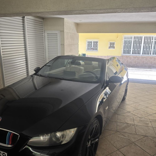 Bmw 320 convertible, black, automatic, petrol