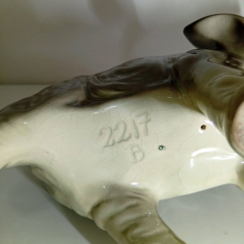 Antique Kortendorf Germany porcelain elephant figurine
