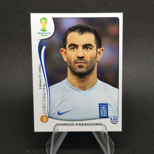 Giorgos Karagounis Sticker World Cup 2014 Greece National Team like new