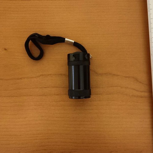 Mini Keychain Flashlight new with battery and box