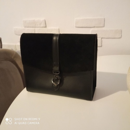 Bonendis leather crossbody bag like new, black