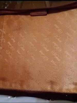 Leather agenda notebook