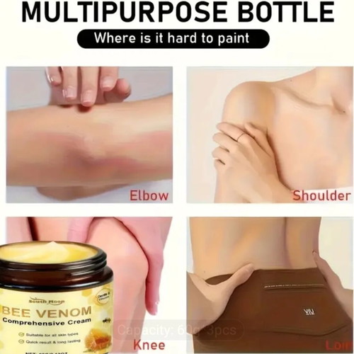 Bee Venom Face Cream new for skin with moles and papillomas