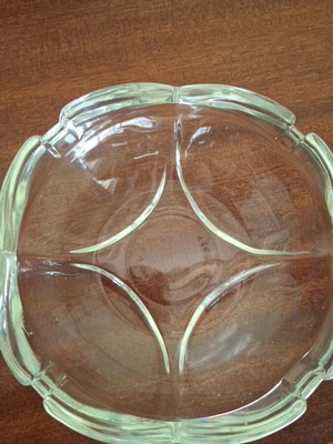 Fidenza Italy glass ashtray retro like new