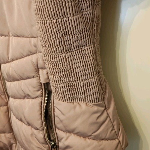 Zara women's puffer jacket like new, pink, size XL