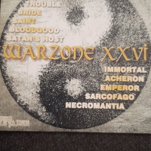 Warzone 3 CD set from Metal Invader like new, metal genre
