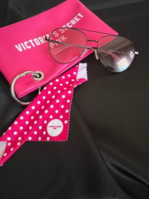 Victoria’s Secret PINK sunglasses new aviator with pink lenses