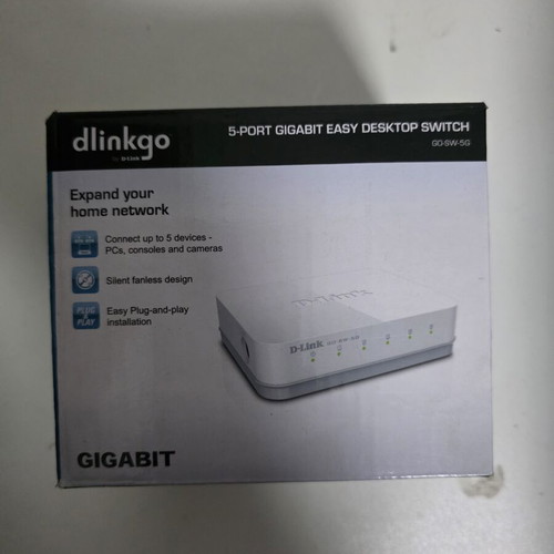 D-Link Dlinkgo 5-Port Gigabit Switch new in box