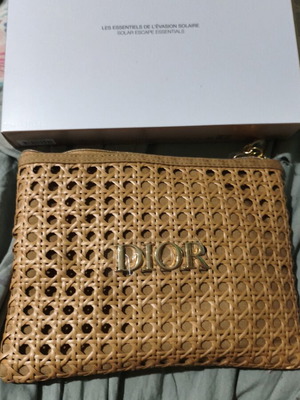 Dior Solar 2026 skincare set with pouch