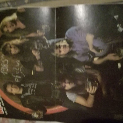 Αφίσα περιοδικό Αγόρι Iron Maiden μεταχειρισμένο