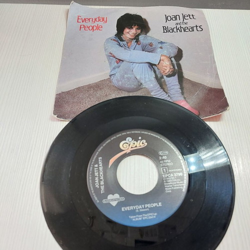 Joan Jett Everyday People 45 vinyl used