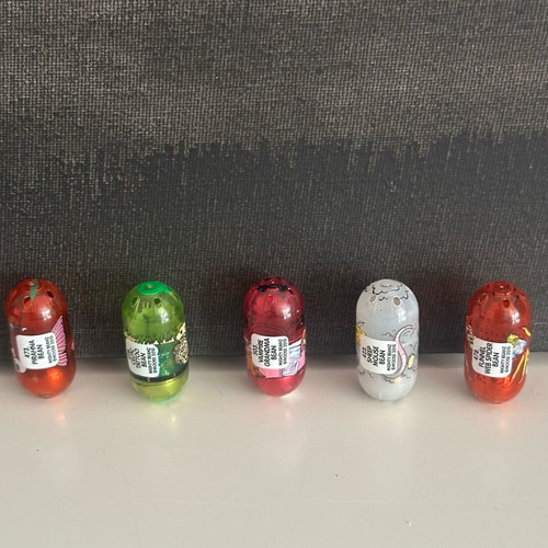 Mighty Beanz transparent large monster set vintage 2000s like new