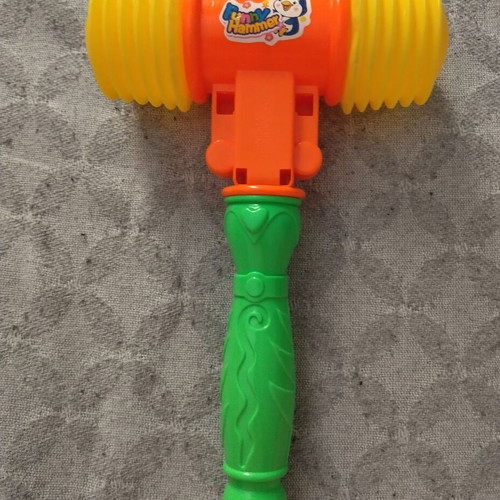 Plastic hammer with whistle like new