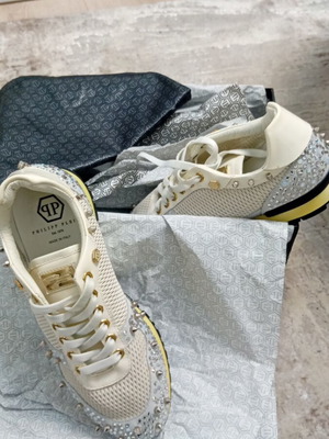 Philipp Plein sports shoes new, white, size 40