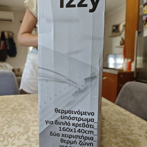 Izzy Sleepy IZ-9009 Double Electric Blanket like new, washable, 140x160cm