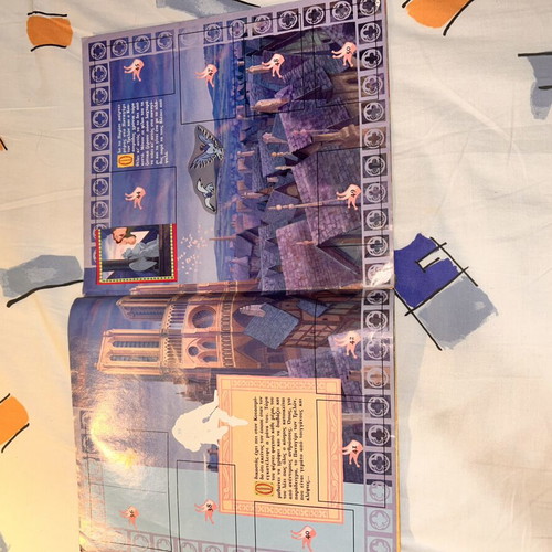 The Hunchback of Notre Dame Panini Disney album used, 20 stickers attached