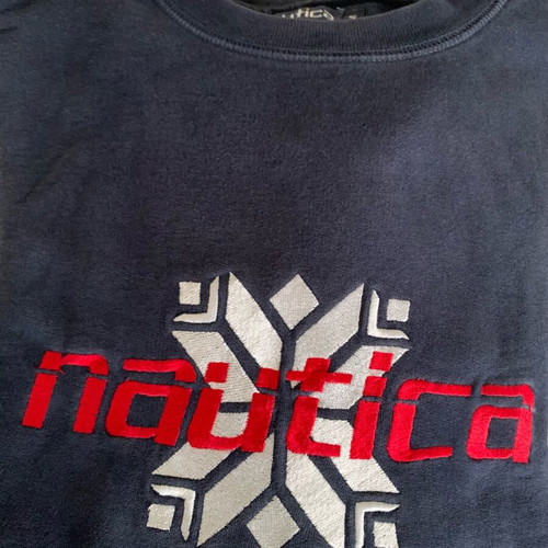 Nautica Competition sweatshirt used, blue