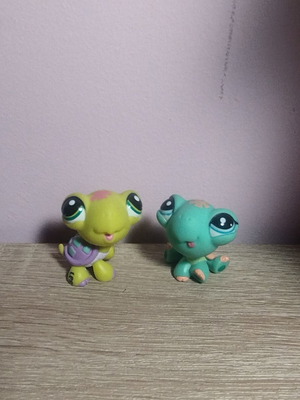 Littlest Pet Shop Hasbro G2 Petriplets φιγούρες χελωνών σαν καινούργιο