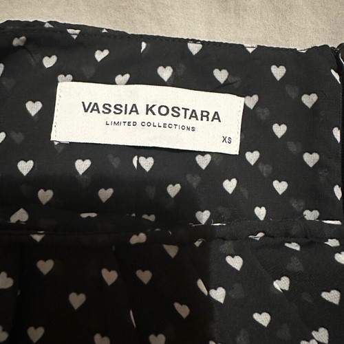 Vassia Kostara maxi mermaid skirt new, size XS