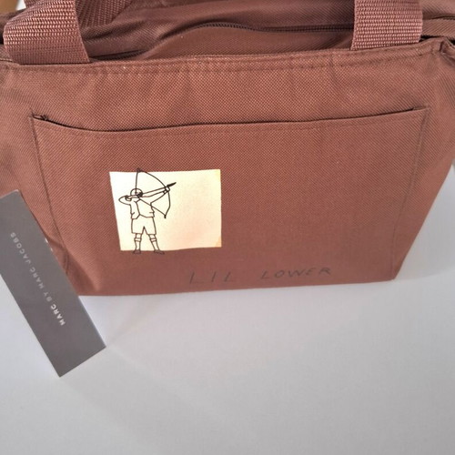 Marc Jacobs Tote Bag Brown Medium Size New