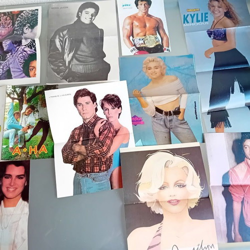 1980s posters like new, over 1000, featuring foreign singers