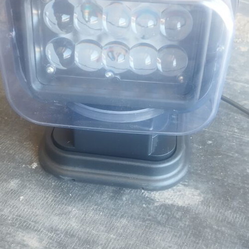 LED battle spotlight with remote control, 12V/24V, 50W