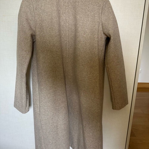 Zara coat like new, beige brown, size XS