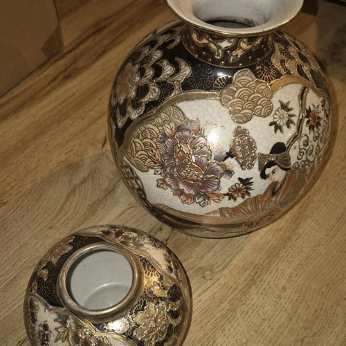 Chinese vases like new, pack of 2 pieces