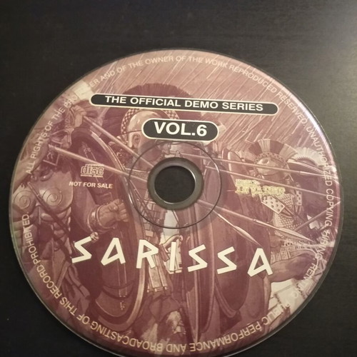 Sarissa The Official Demo Series CD used, metal