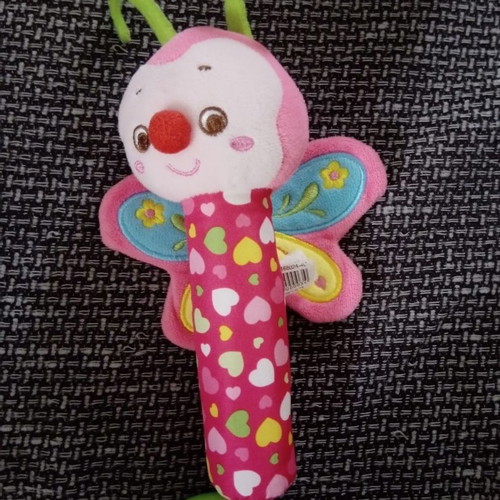 Butterfly rattle used in very good condition