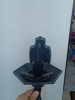 Wall lantern plastic used