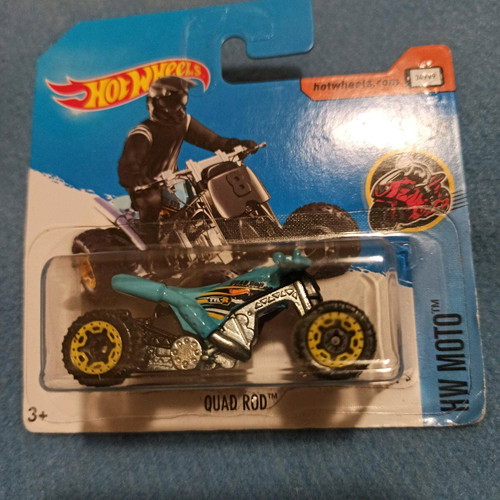 Hot Wheels Quad Rod HW Moto blue new sealed 2015