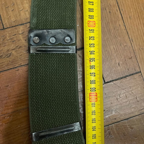 British Army Green Belt used with buckle