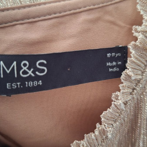 Marks & Spencer girls' dress like new for 10-11 years old