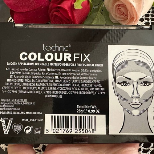 Technic Colour Fix Contouring Palette 8 Shades New
