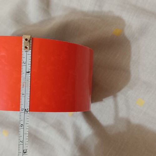 Plastic PVC Packaging Tape like new, 50 mm width, made in E.U.
