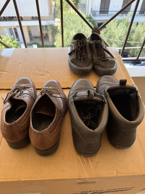 Timberland, Vans, Zara shoes size 44, used