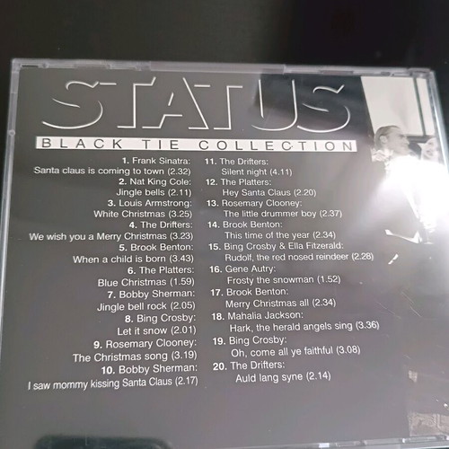 Black Tie Collection Christmas Classics CD like new