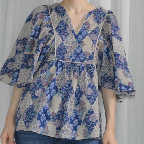 Monsoon top-tunic with hanging sleeves like new, size 40EU